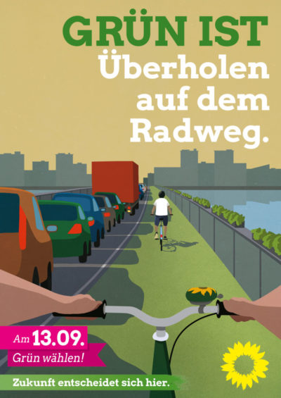 Grüne Kampagne Radverkehr